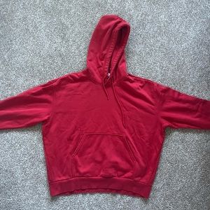 RED WEEKDAY HOODIE !!